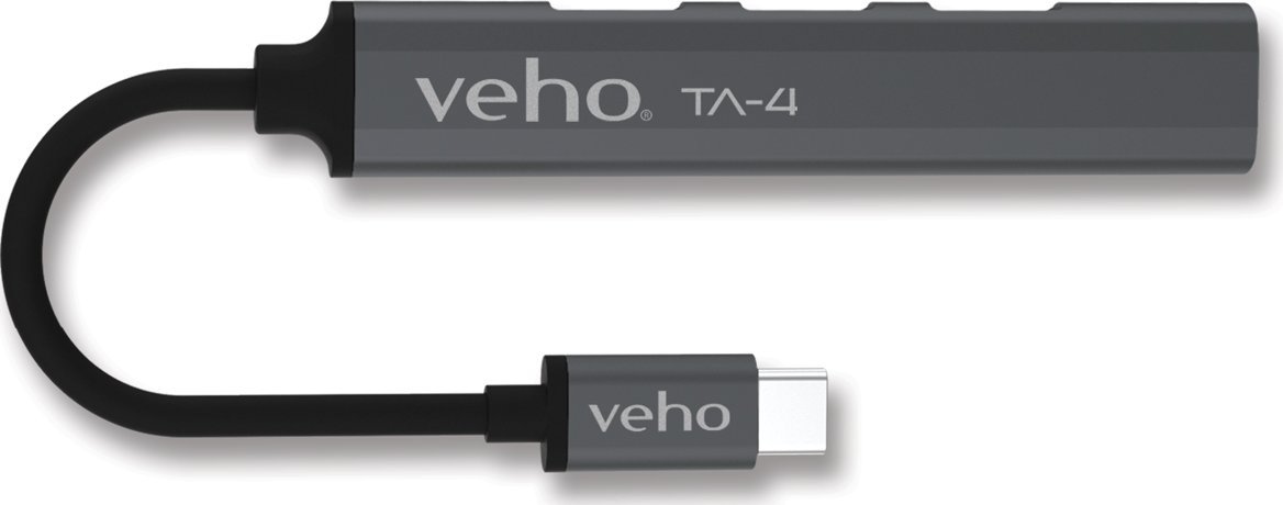 Veho TA-4 USB-C 4 port USB-A Mini
