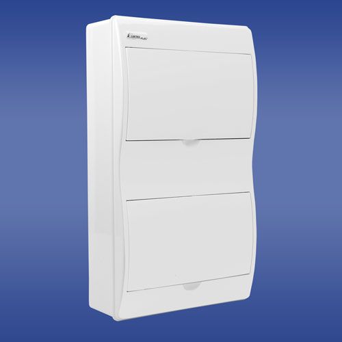 Elektro-Plast Rozdzielnica modułowa 2x8 natynkowa IP40 RN-16/B Fala N+PE (7.14)