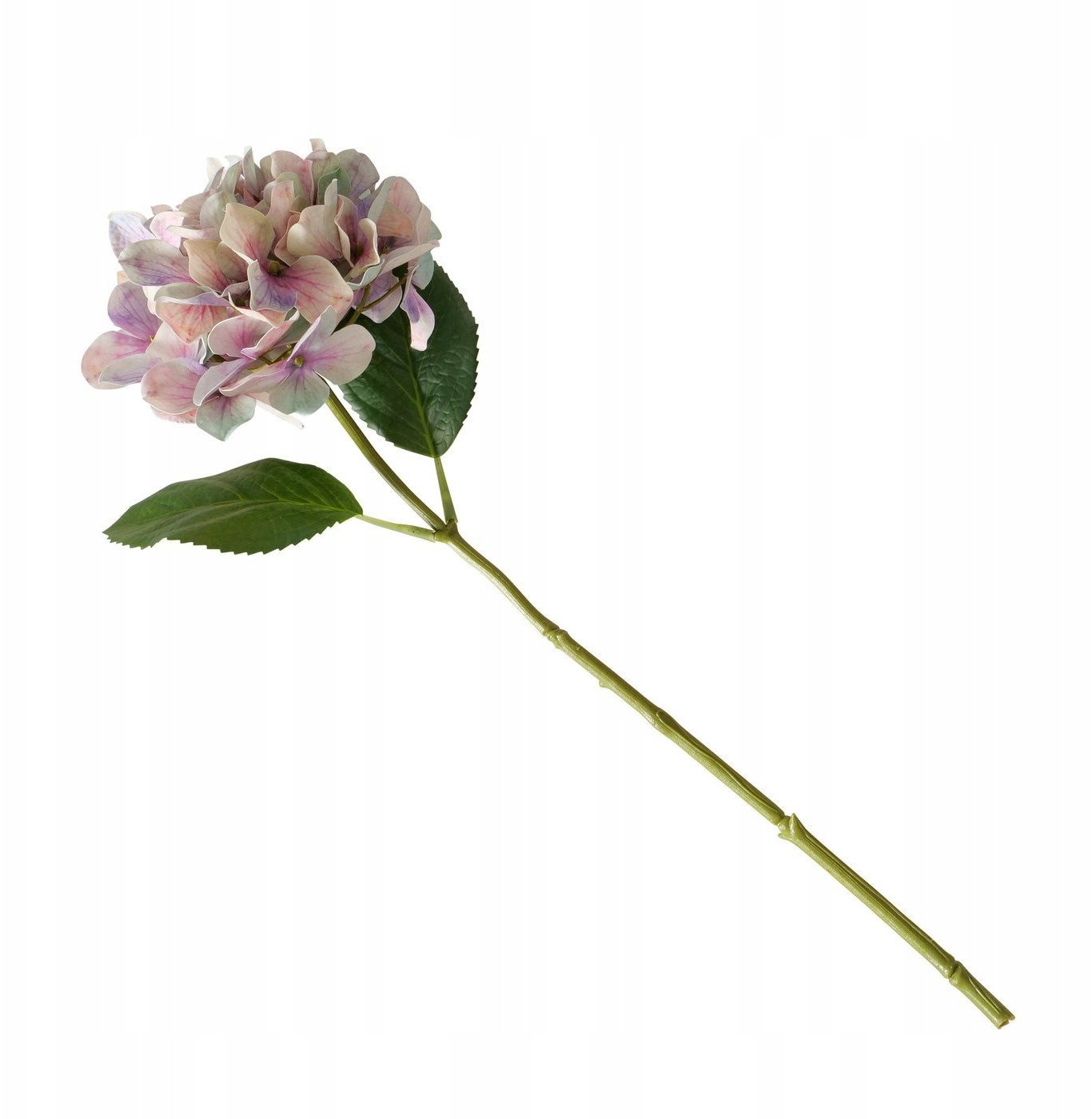 Sztuczna hortensja na łodydze, 46 cm
