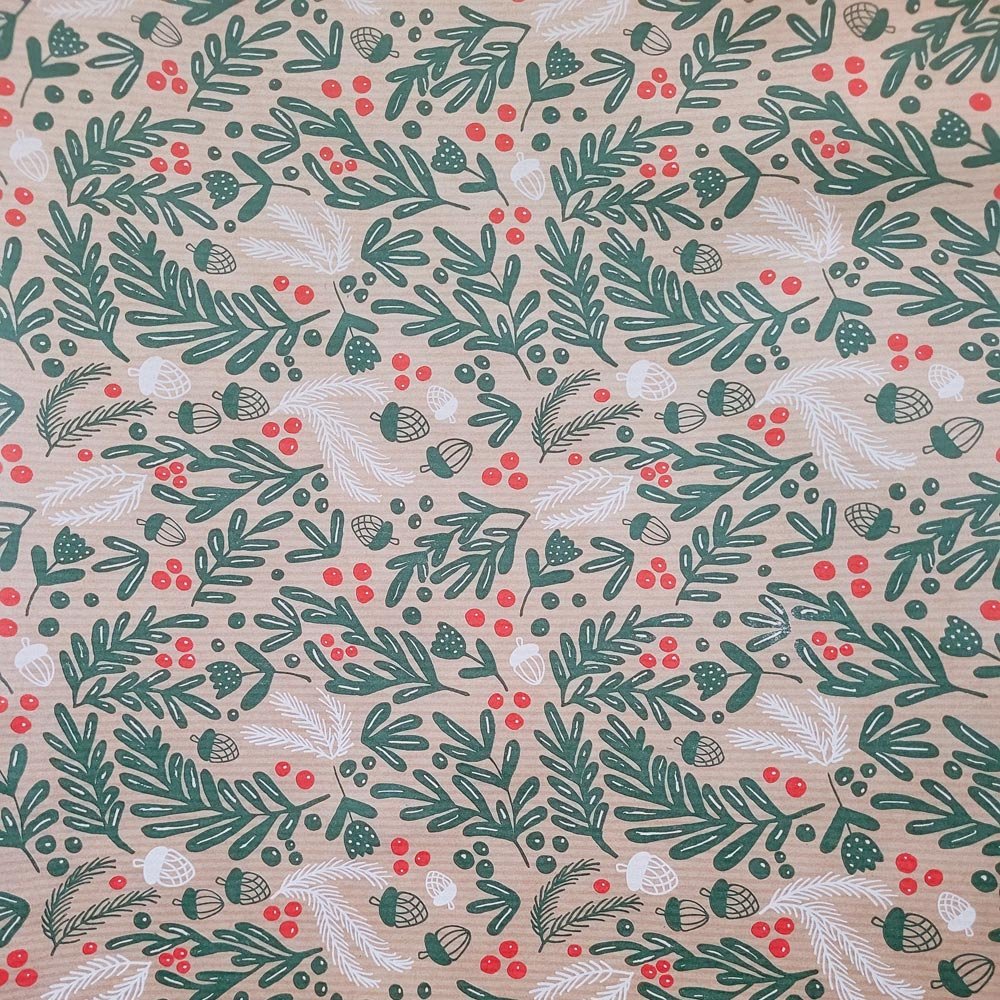 Fastima Papier świąteczny do pakowania kolorowy 70cmx2m 139m70