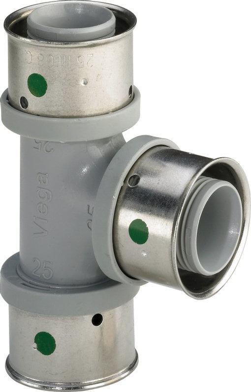 Trójnik 25 x 16 x 20 tworzywo sztuczne / szaryŁącznik do rur