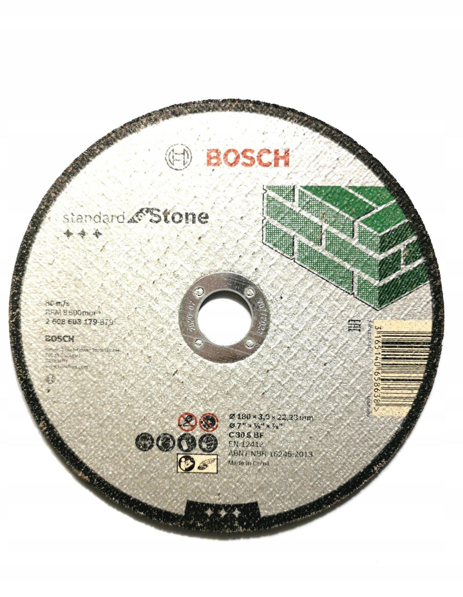 TARCZA TNĄCA STONE,LPP 180X3MMPR.