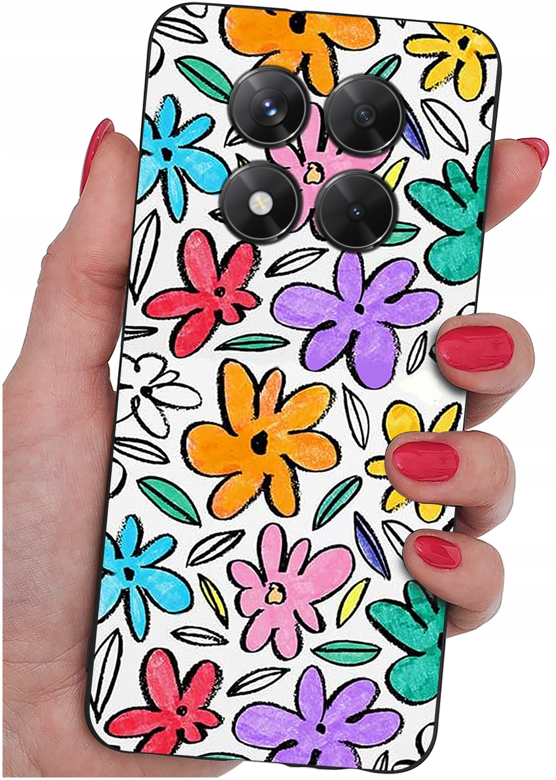 ETUI do Xiaomi Redmi Note 14 Pro+ 5G | WZORY | SILIKONOWE MATT CASE