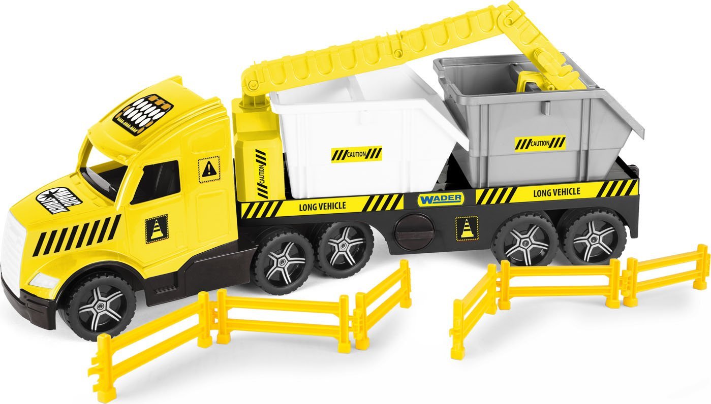 Wader WADER 36471 MAGIC TRUCK TECHNIC LAWETA Z KONTENERAMI