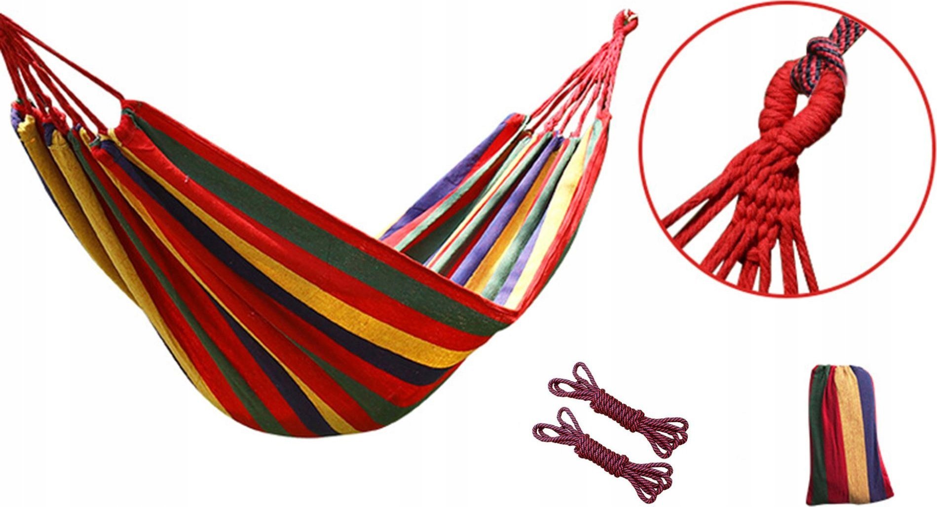 KELTIN Hamak ogrodowy 190x80cm 200kg (20)