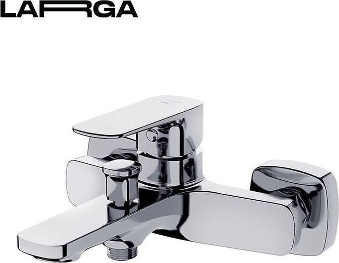 Bateria wannowa Cersanit Larga ścienne chrom (S951-377)