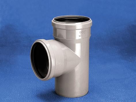 Wavin Trójnik sanitarny HT 32x32x32mm 88° biały 3061430808