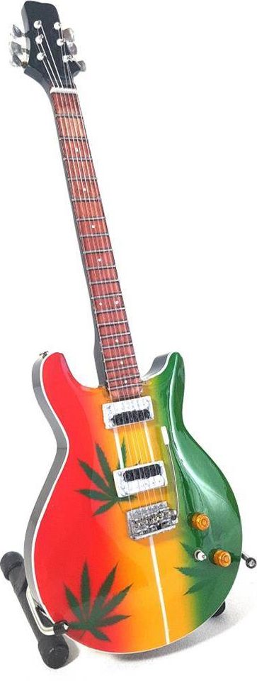 Upominkarnia Mini gitara - Bob Marley - Tribute Ganja MGT-0468