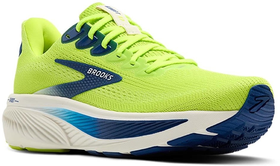 Męskie Buty biegowe Brooks Ghost 17 - Lime/Blue - taniej z kodem BIEGAJzBROOKS Rozmiar:48,5(14)