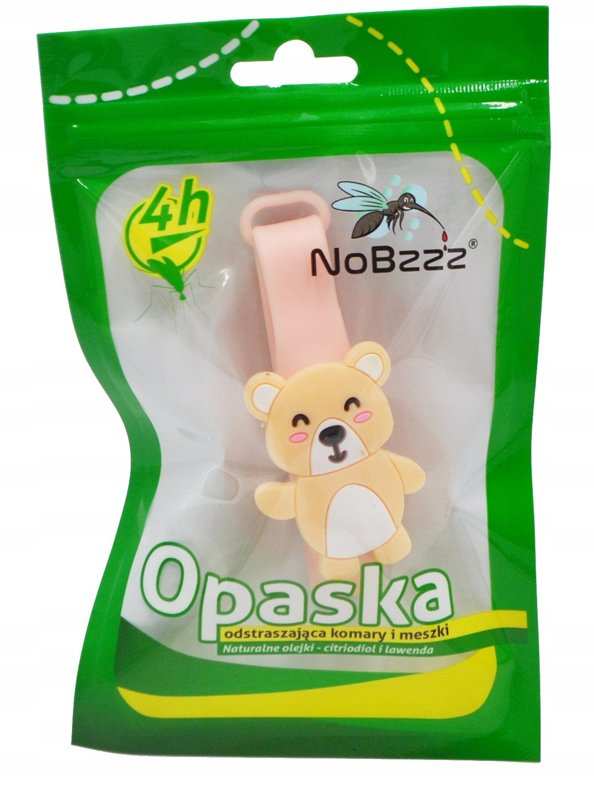 ...NoBzzz OPASKA NA KOMARY i MESZKI DLA DZIECI Miś