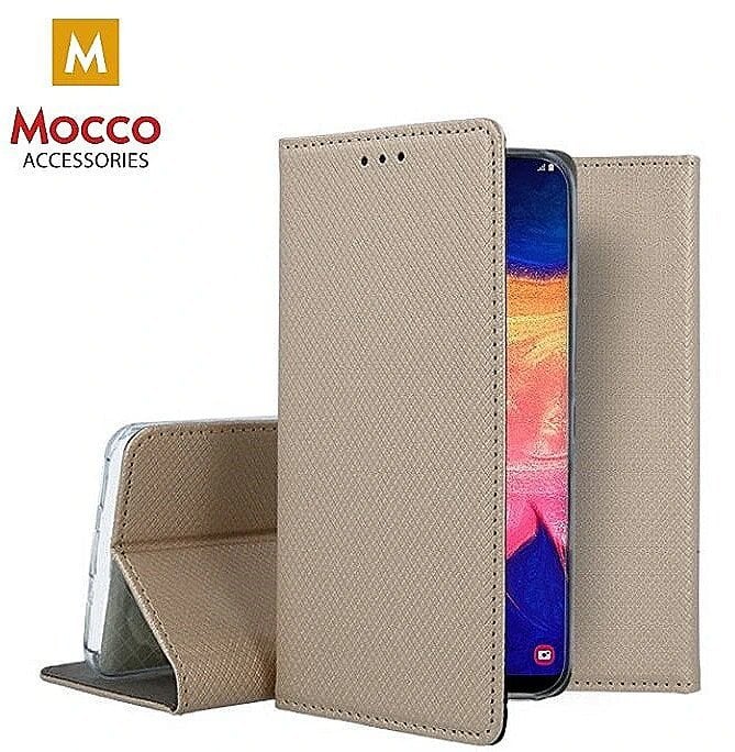 Mocco Smart Magnet Book Case For LG K51S Gold