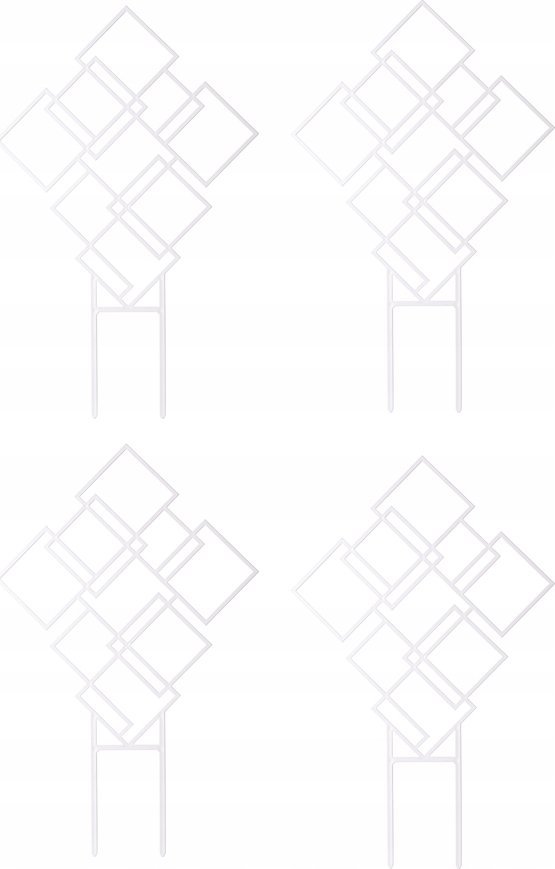 Podpórka do roślin Drabinka Pergola na kwiaty x4