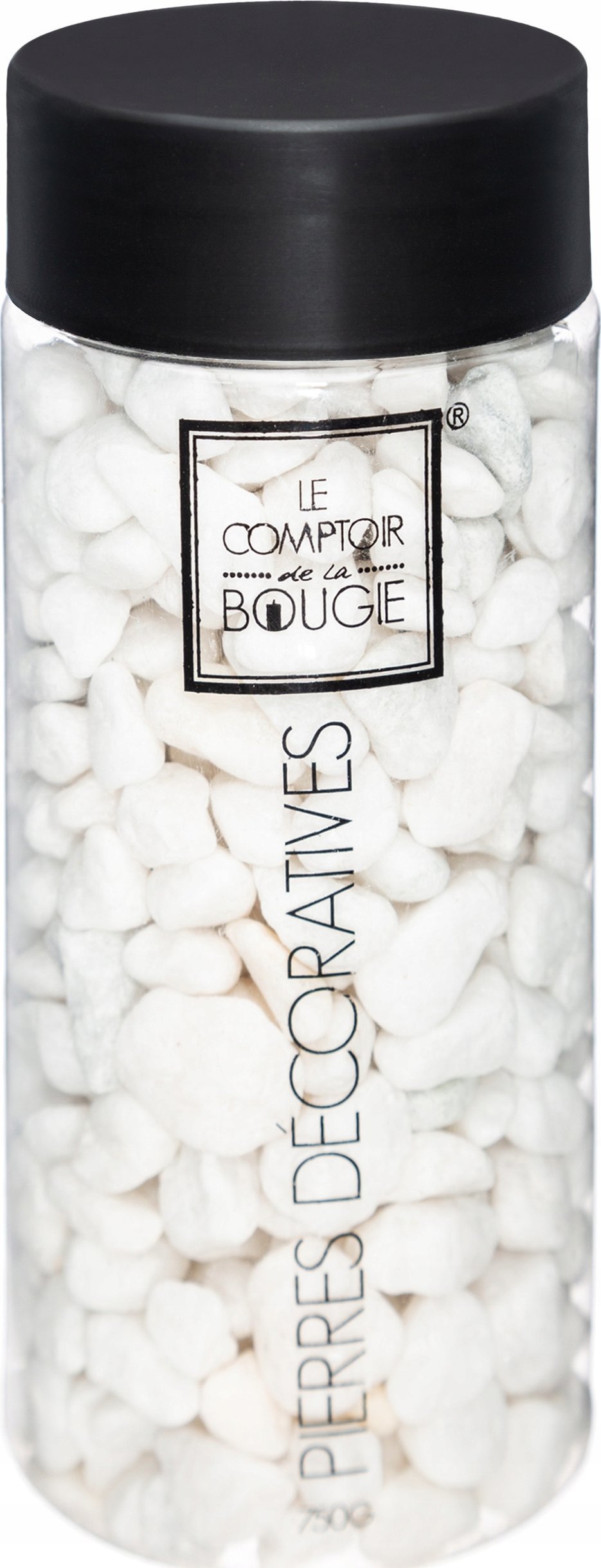 Atmosphera Kamyki dekoracyjne drobne PIERRE DÉCO, 750 g, kolor biały