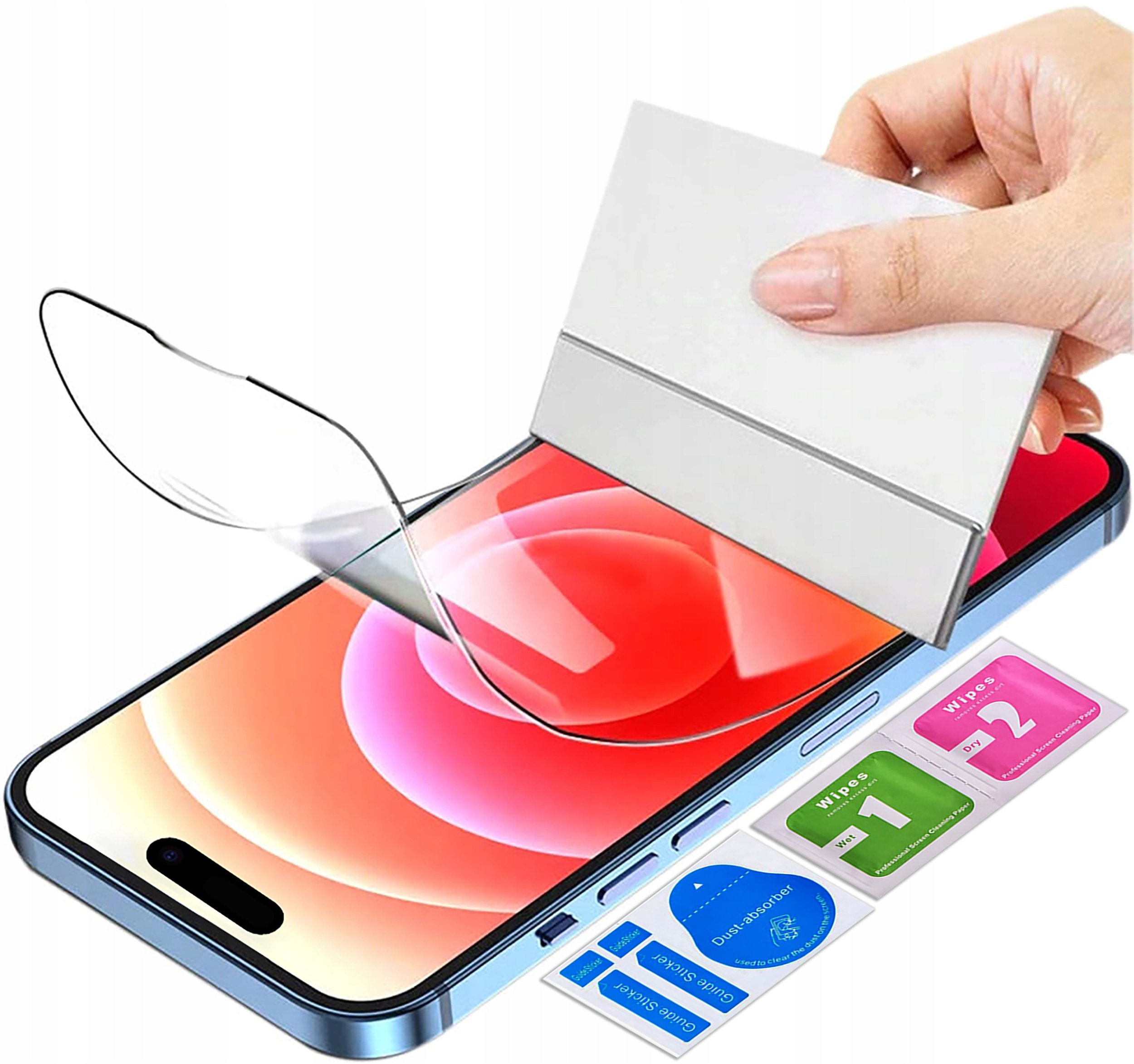 FOLIA OCHRONNA HYDROŻELOWA 3D do iPhone 15 Pro