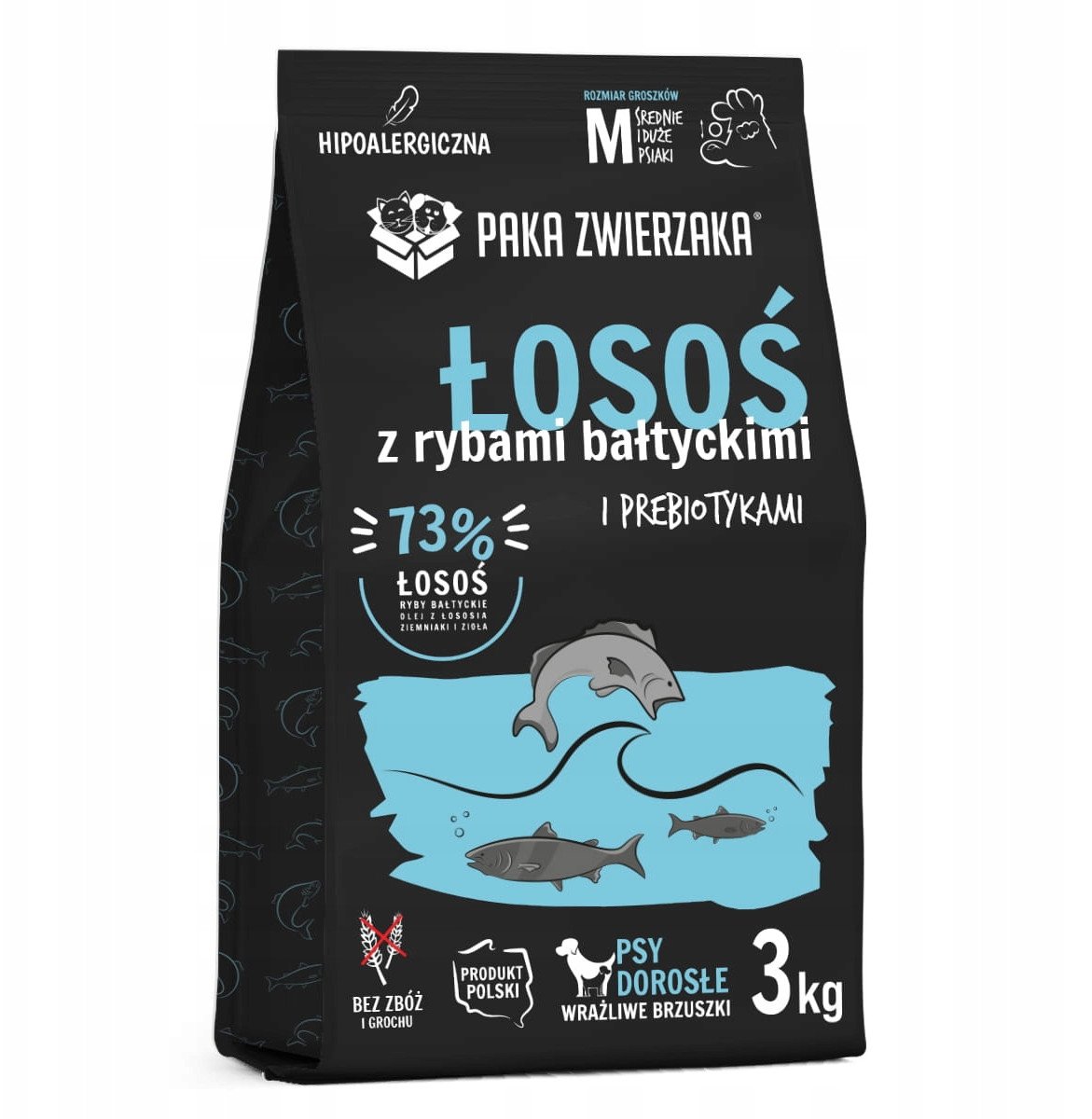 Paka Zwierzaka Paka Zwierzaka Seventh Heaven Łosoś z rybami bałtyckimi 3kg