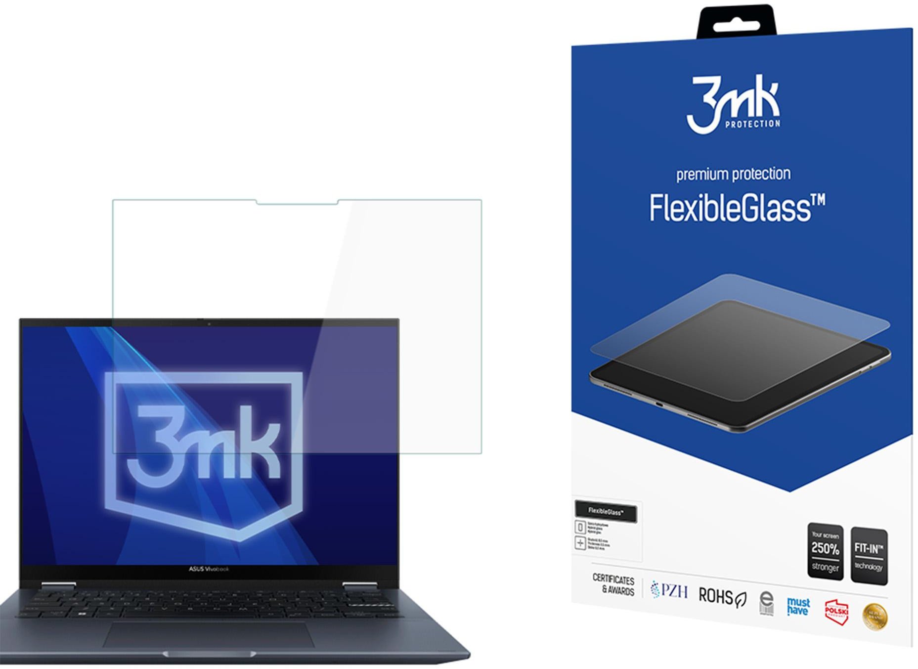 ASUS VIVOBOOK S 14 FLIP TP3402 - UP TO 15 3MK FLEXIBLEGLASS