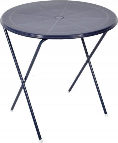 Ołer Garden Stół ogrodowy plastikowy granatowy Topaz 65 cm