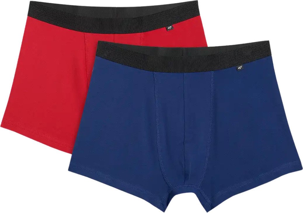 Bokserki męskie 4F M059 2-pak multikolor 2 4FWMM00UBXSM059 92S S