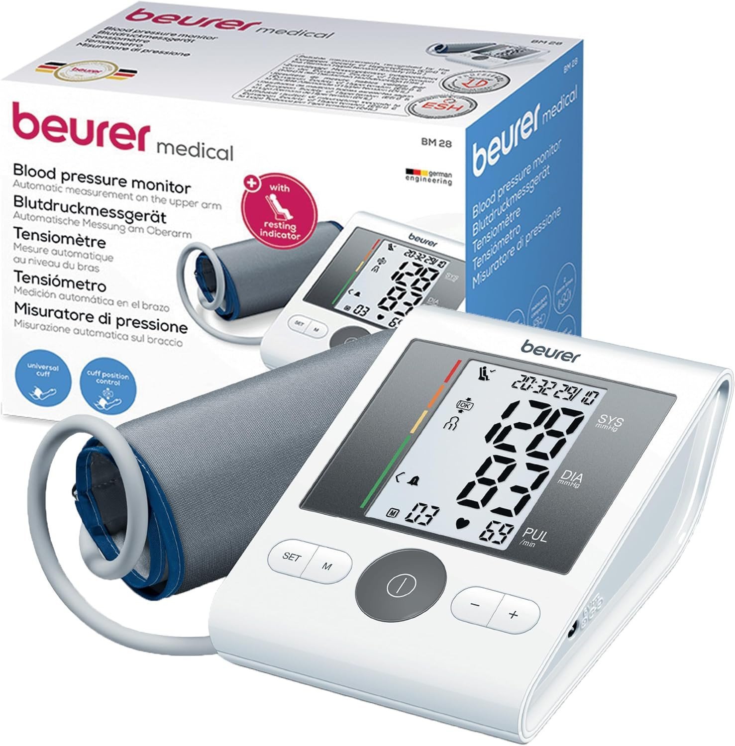 BEURER CIŚNIENIOMIERZ NARAMIENNY BM 28valuepack
