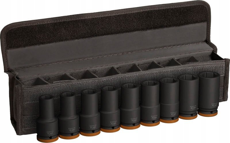 Klucz udarowy Bosch Bosch PRO Impact socket set 3/4", 9-piece (black, deep)