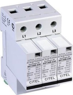 CITEL Ogranicznik przepięć Typ 1+2 (BC) 37,5KA 3P DS133RS-230
