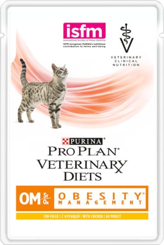 Purina PURINA Veterinary PVD OM Obesity Management Cat 85g saszetka
