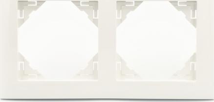 Efapel EFAPEL BASE RAMKA 2-KROTNA BIAŁY 90920 TBR