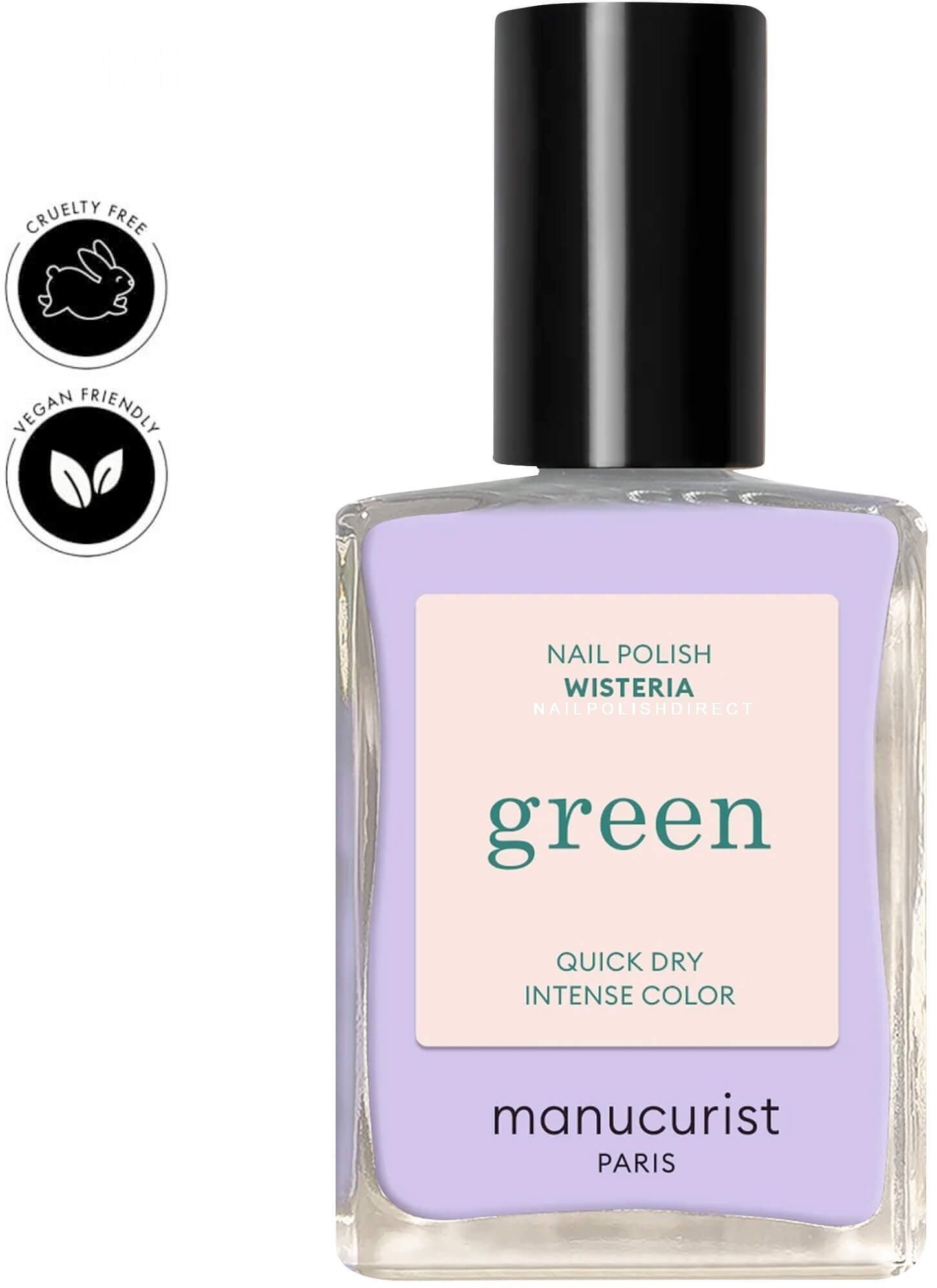 MANUCURIST_Green Nail Polish lakier do paznokci Wisteria 15ml