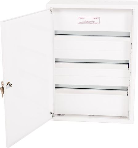 Alfako Rozdzielnica modułowa 3x20 natynkowa IP40 z zamkiem A-RZ13