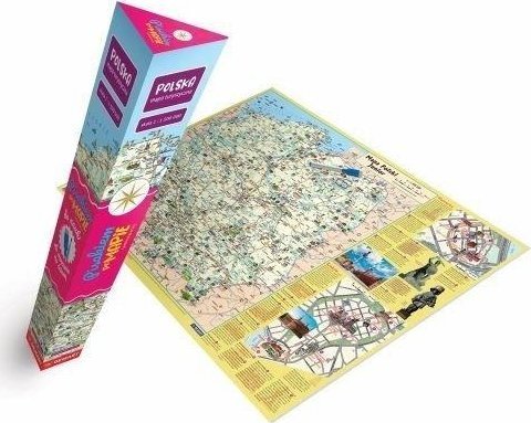 Demart Mapa Polska turystyczna dla dzieci (plakat)