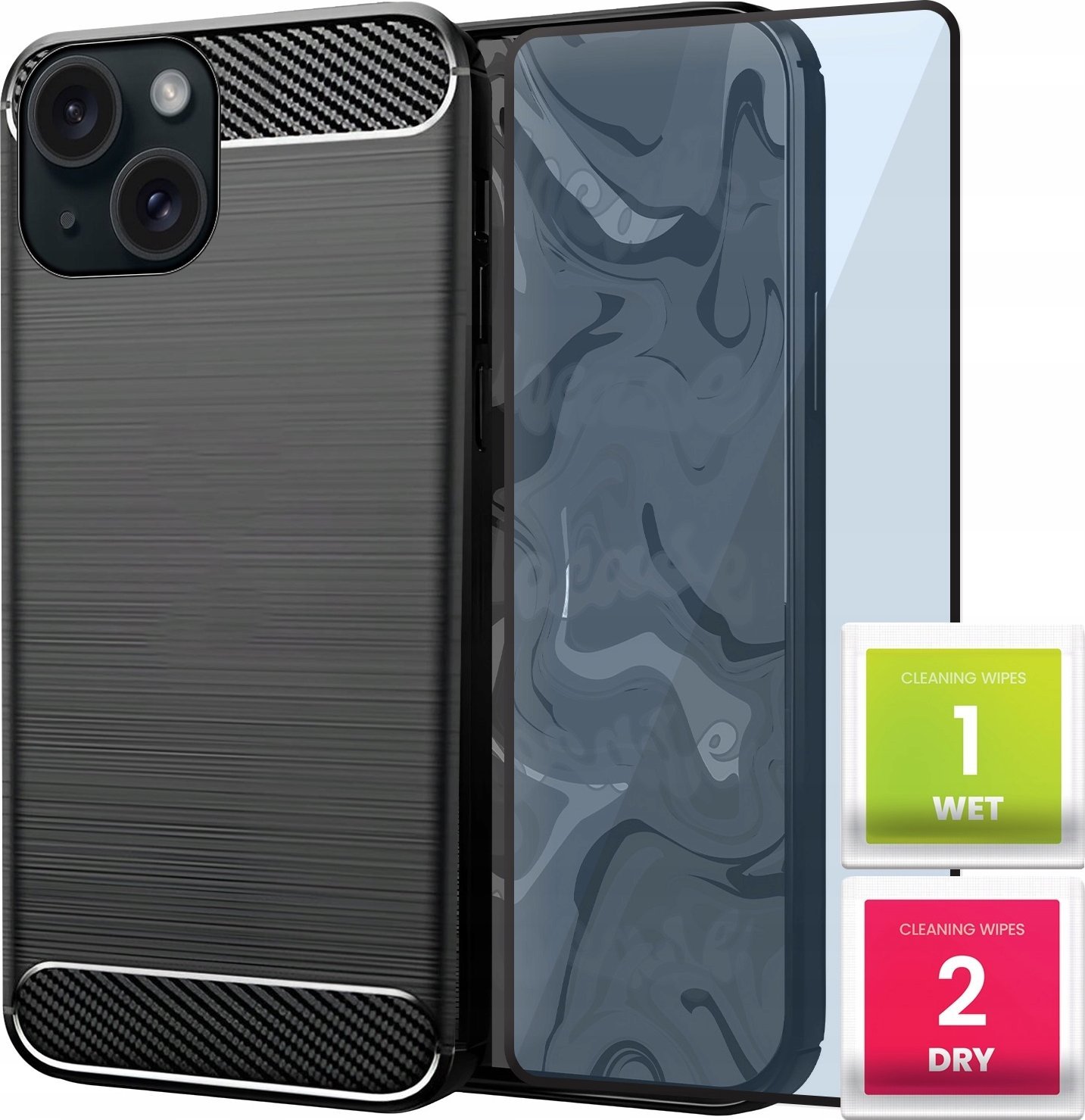 Hello Case ETUI PANCERNE KARBON DO APPLE IPHONE 15