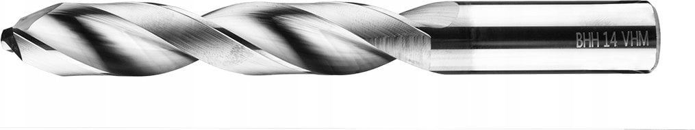 Wiertło węglikowe Baildon DIN 6537 L WK5 13,5 mm, VHM TiAlN, 124-77 mm