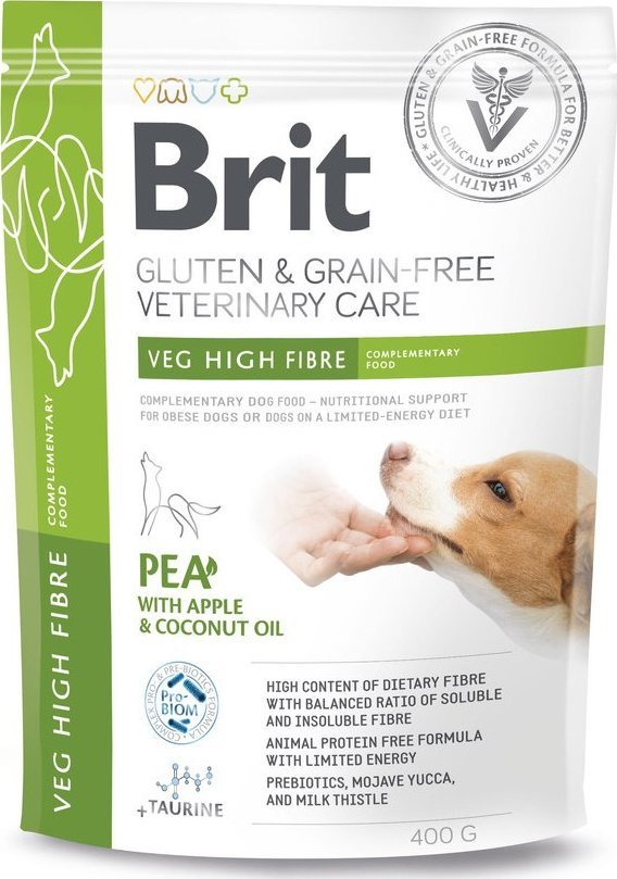 Brit BRIT GF Veterinary Diets Dog Veg Fibre 400g