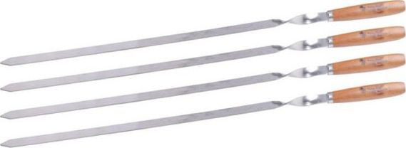 Master Grill & Party Szpikulec do szaszłyków 4 sztuki, 60cm (MG134)