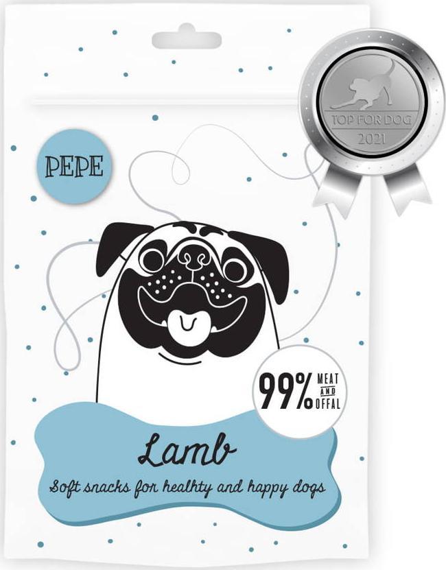 Paka Zwierzaka Paka Zwierzaka PEPE Mini Chunkies Lamb (jagnięcina) (70g)