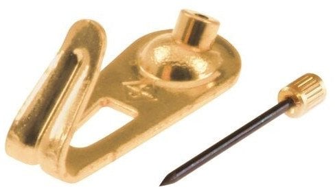 PICTURE HOOK PLAT 2/1 HOLE (FLO)/4PCS