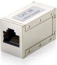 Equip Łącznik adapter złączka sieciowa RJ-45 X2 KAT5E EKRAN (221159)
