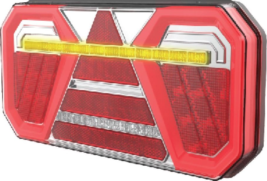 AMiO Lampa zespolona led dynamiczna tylna prawa- rcl-04-r