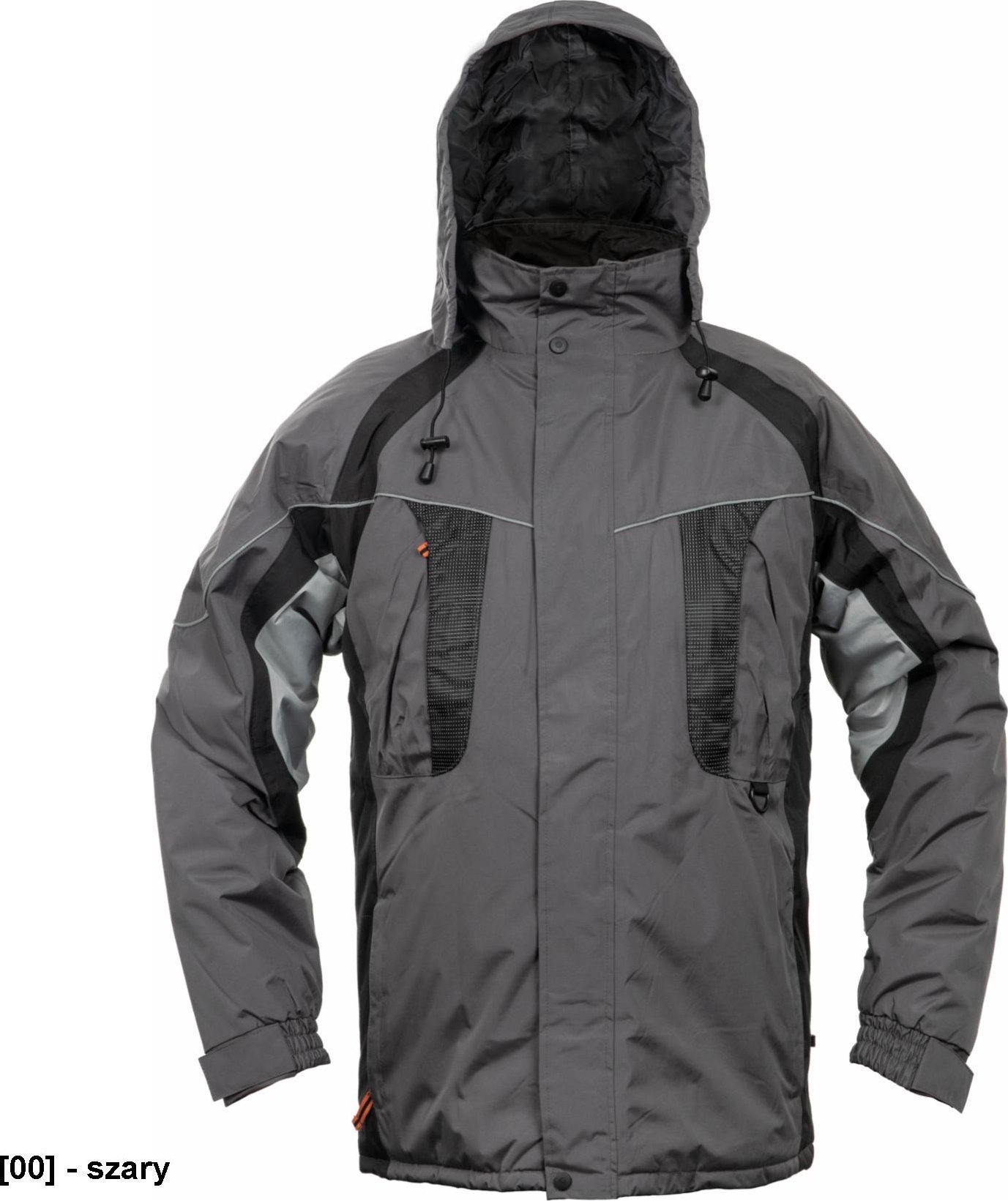 CERVA NYALA - ocieplana, nieprzemakalna kurtka z kapturem - czerwony M