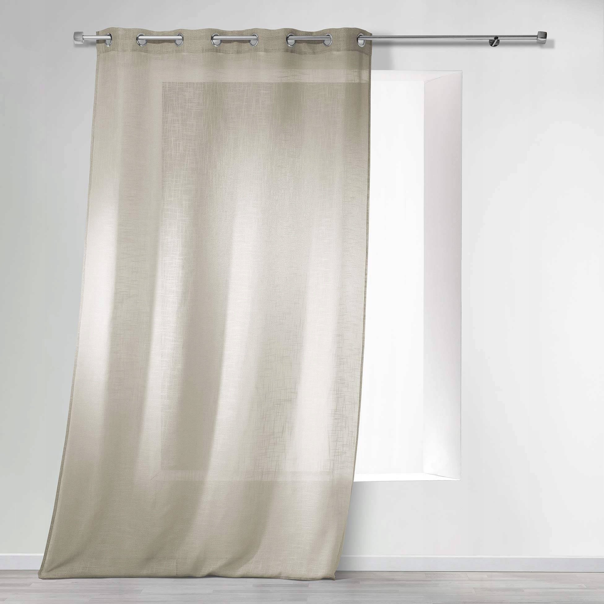 Douceur d`Interieur Firanka na przelotkach HALTONA, 140 x 280 cm