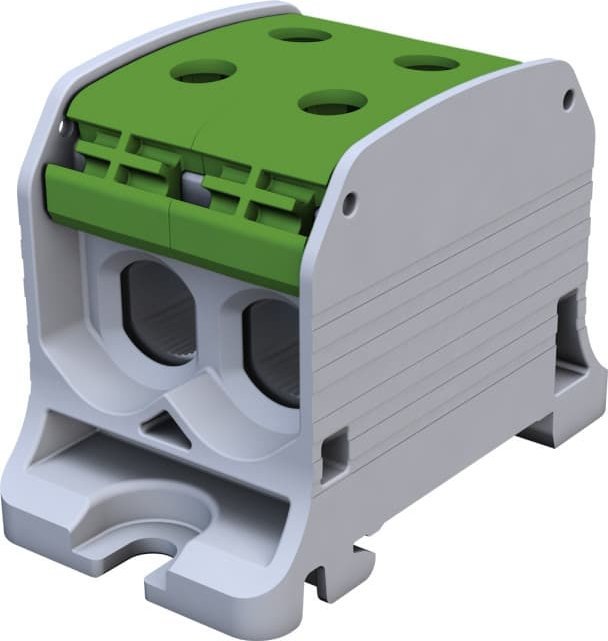 Simet Złączka szynowa gwintowa Al/Cu STB 50-2 (87320) SIMBLOCK zielony 81002005