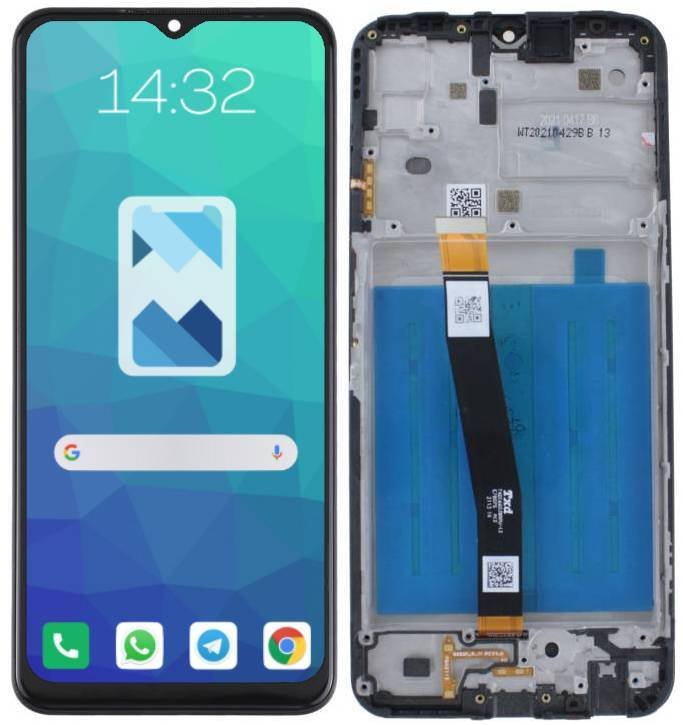 Wyświetlacz LCD do Samsung A22 5G Ramka