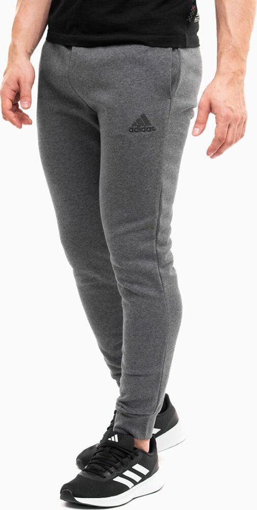 Adidas Spodnie męskie adidas Essentials Fleece Regular Tapered szare HL2243 2XL