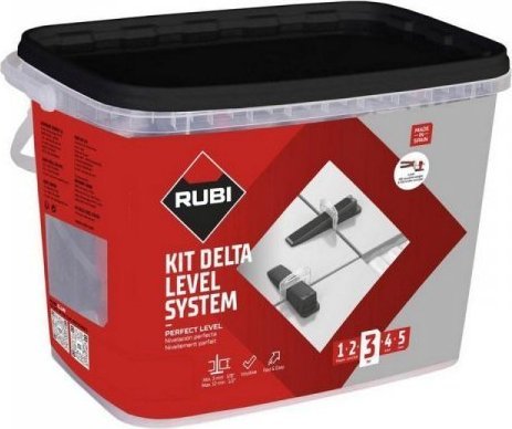 Rubi Zestaw narzędzi RUBI delta level system r3956