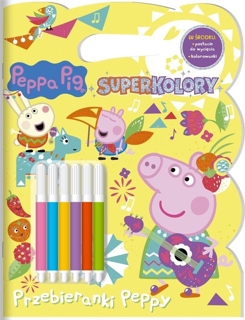 Media Service Zawada Peppa Pig. Superkolory cz.5 Przebieranki Peppy