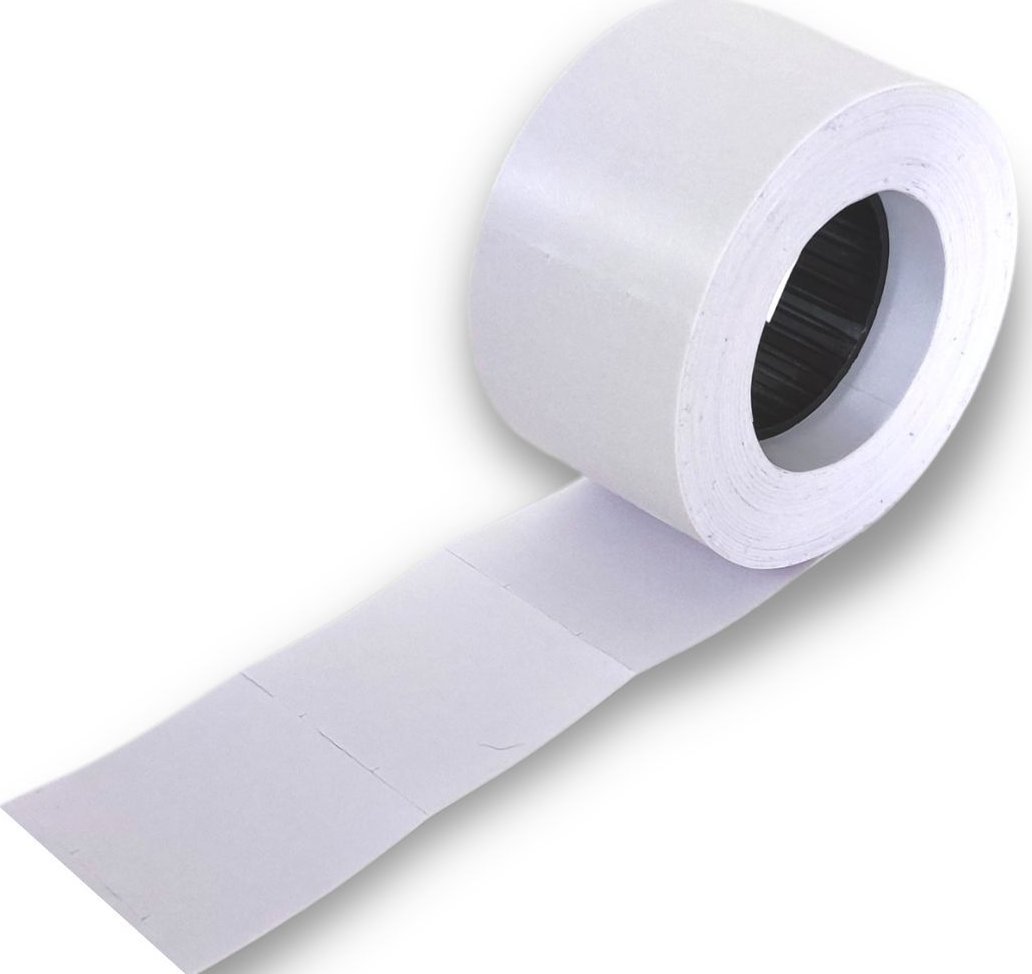 StudioCen Taśma do metkownicy IIIrz. prosta -biała 5 szt.
