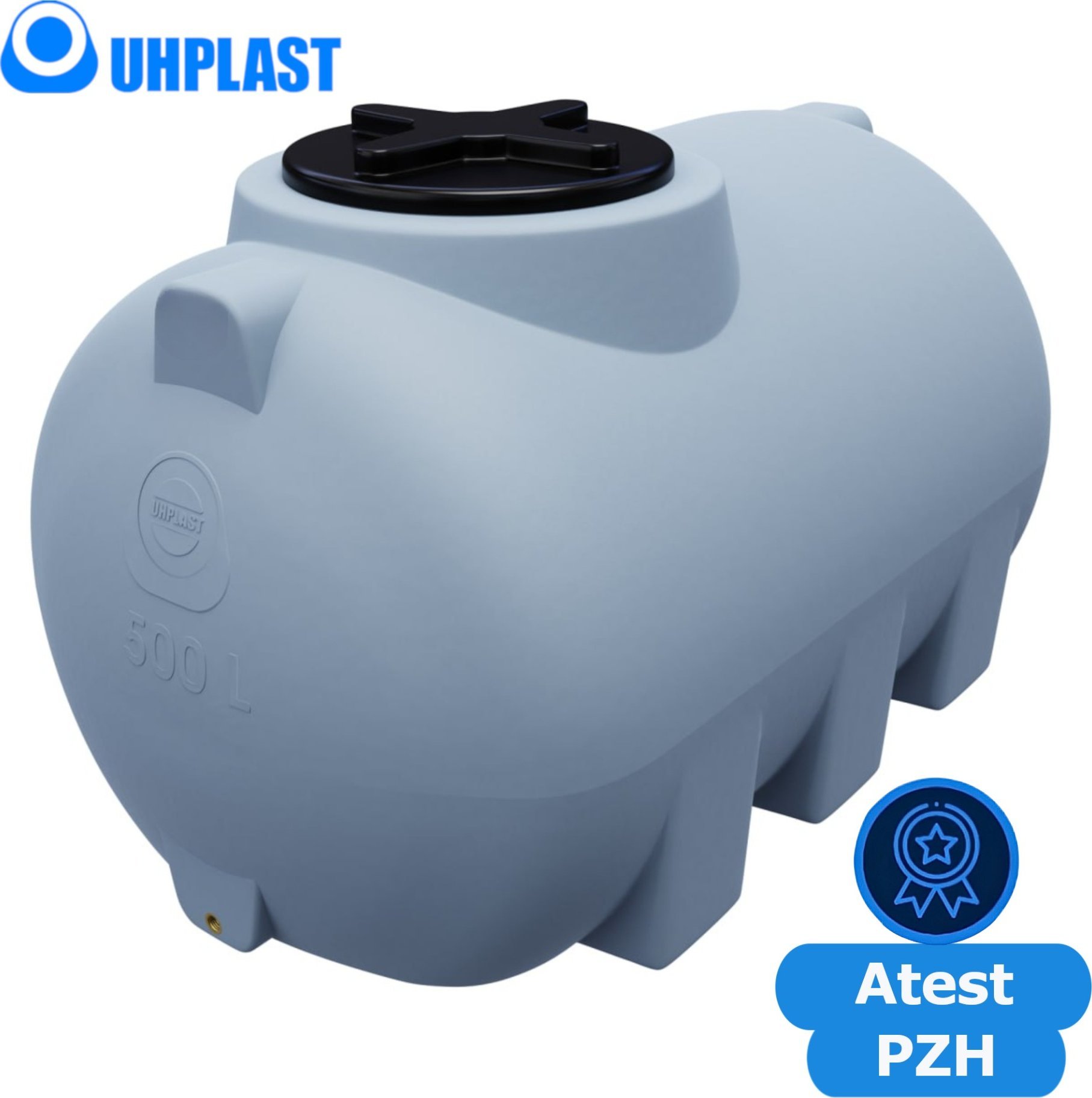 UHP Zbiornik na wodę 500l UHP CISTERON G-505 Szary