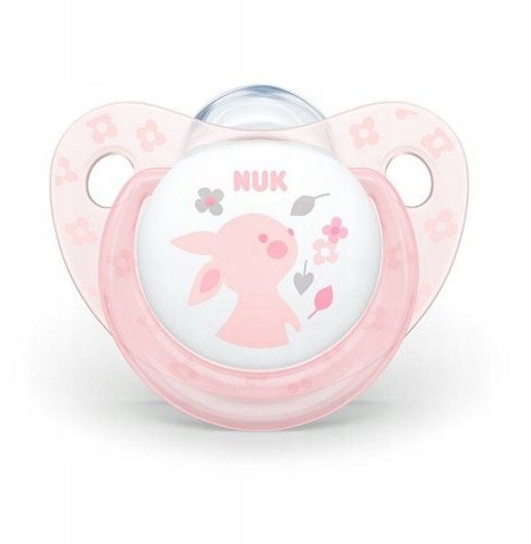 NUK NUK GR."1" SIL.BABY ROSE 0-6m 730052