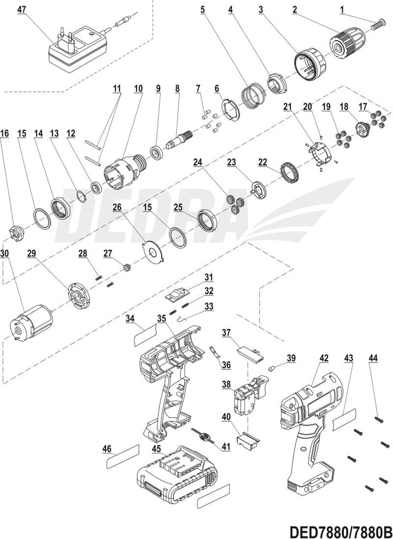 Dedra Przekładnia planetarna
