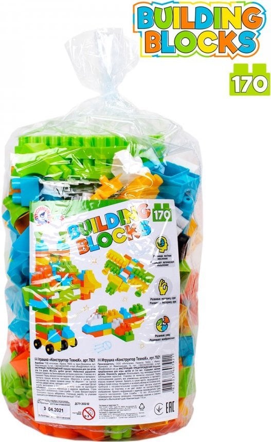 Technok Klocki 170 elementów TechnoK 7921 p6